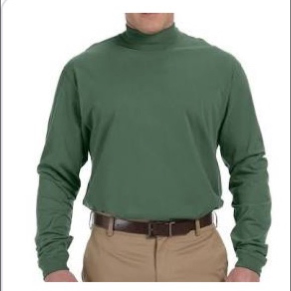 croft & barrow Other - NWT green/gray men’s 100% cotton turtleneck XL